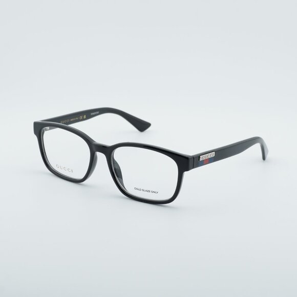 Gucci GG0749O 004 Eyeglasses Black 55mm Rectangle Frame - Picture 9 of 12